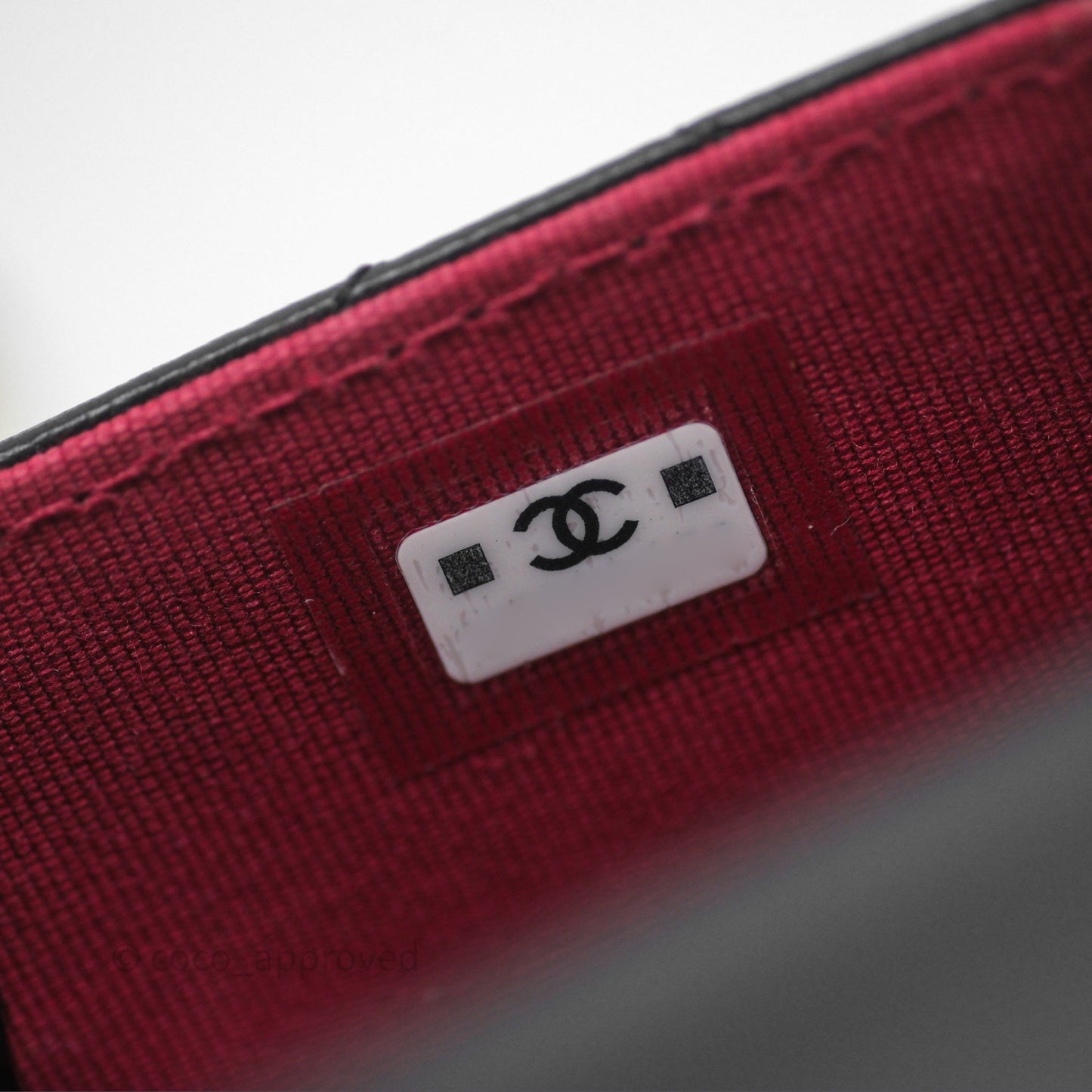Chanel Mini Clutch With Chain Camellia Adjustable Black Lambskin Aged Gold Hardware