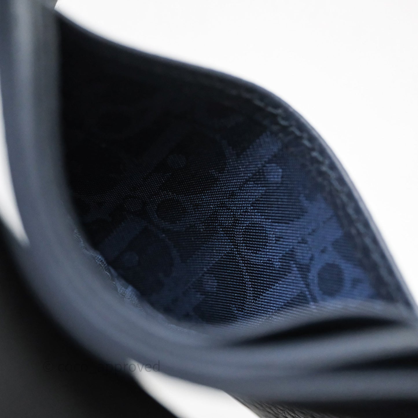 Christian Dior x Jordan Wings Card Holder Navy