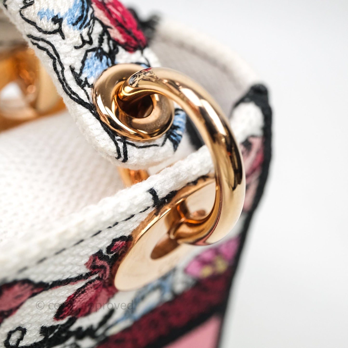 Christian Dior Mini Lady D-Lite Bag Florilegio Embroidered