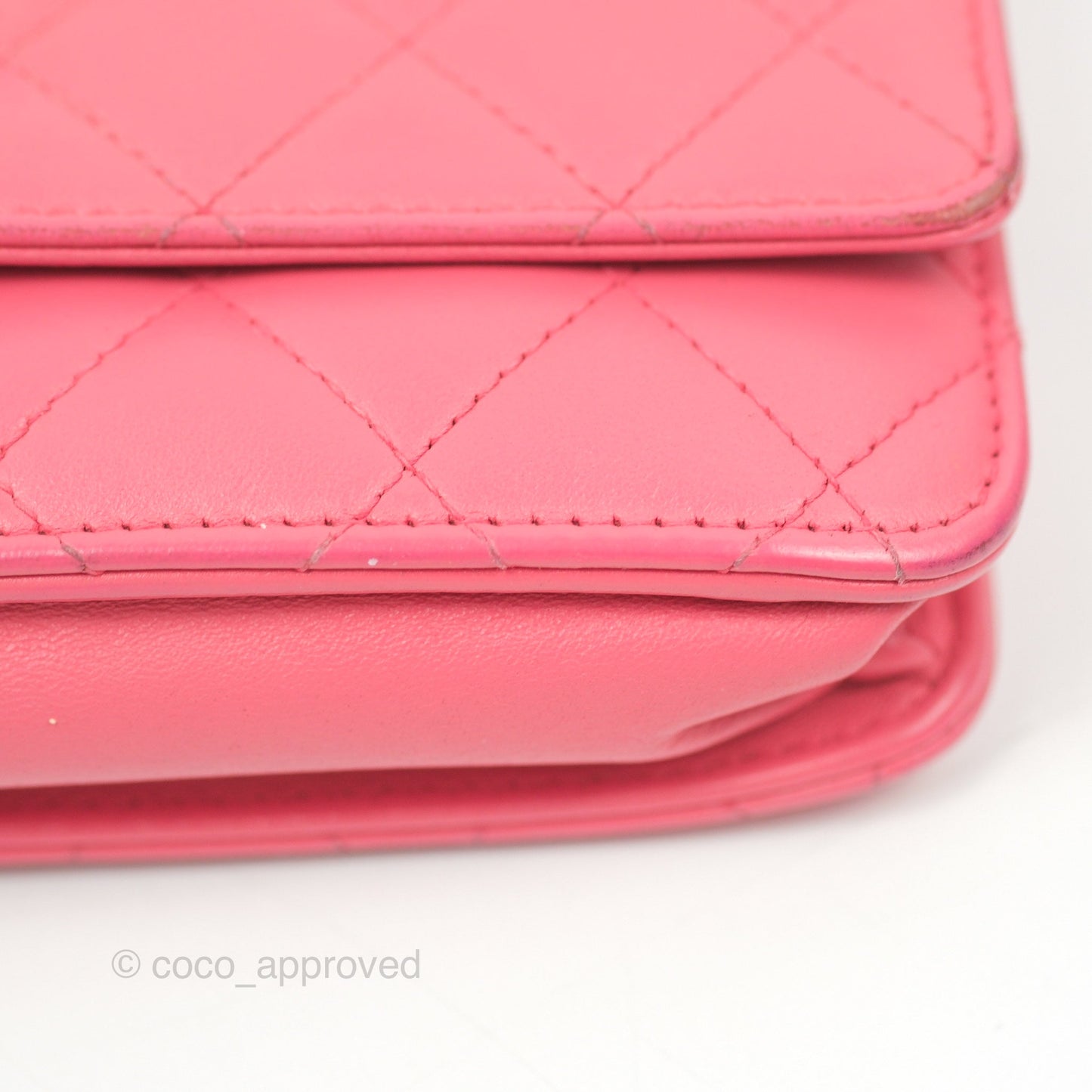 Chanel Trendy CC WOC Pink Lambskin Gold Hardware