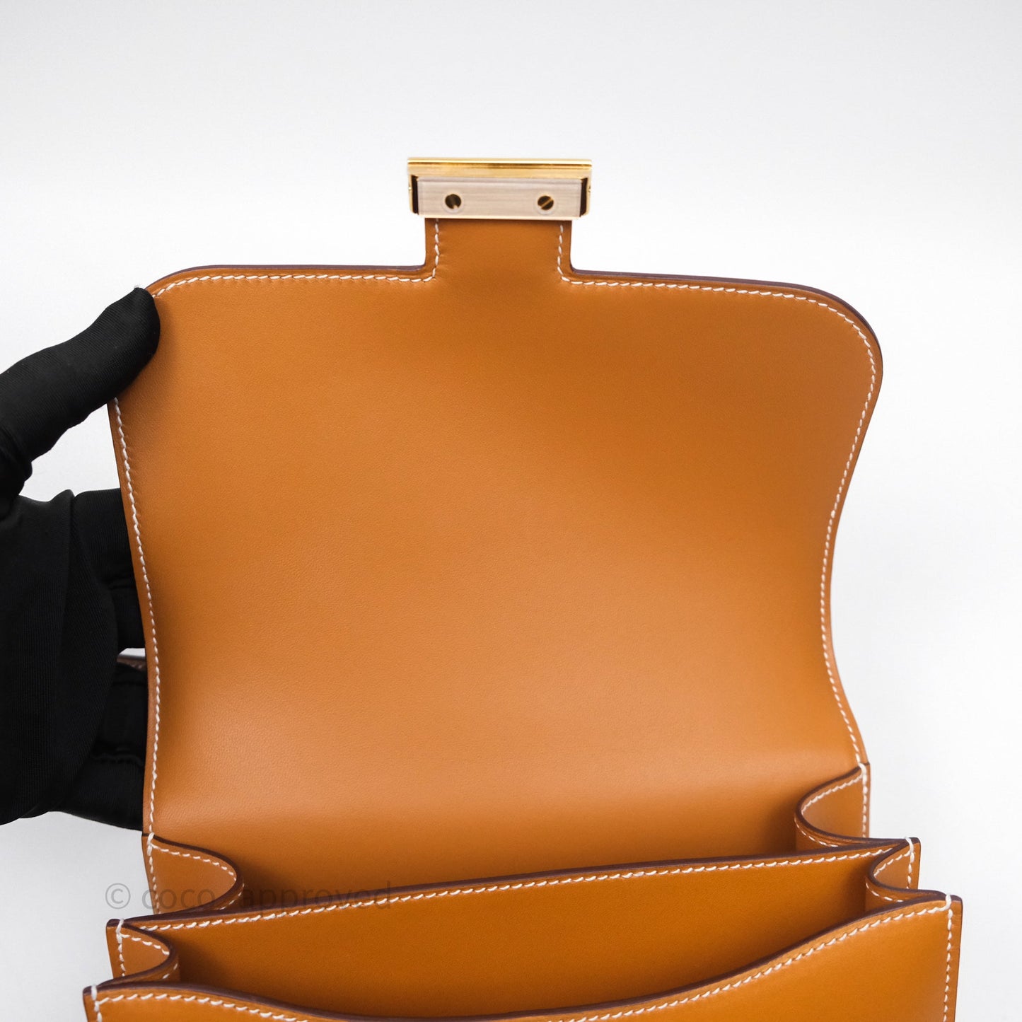 Hermès Constance Mini 18cm Naturel-Sablé 21 Butler Gold Hardware