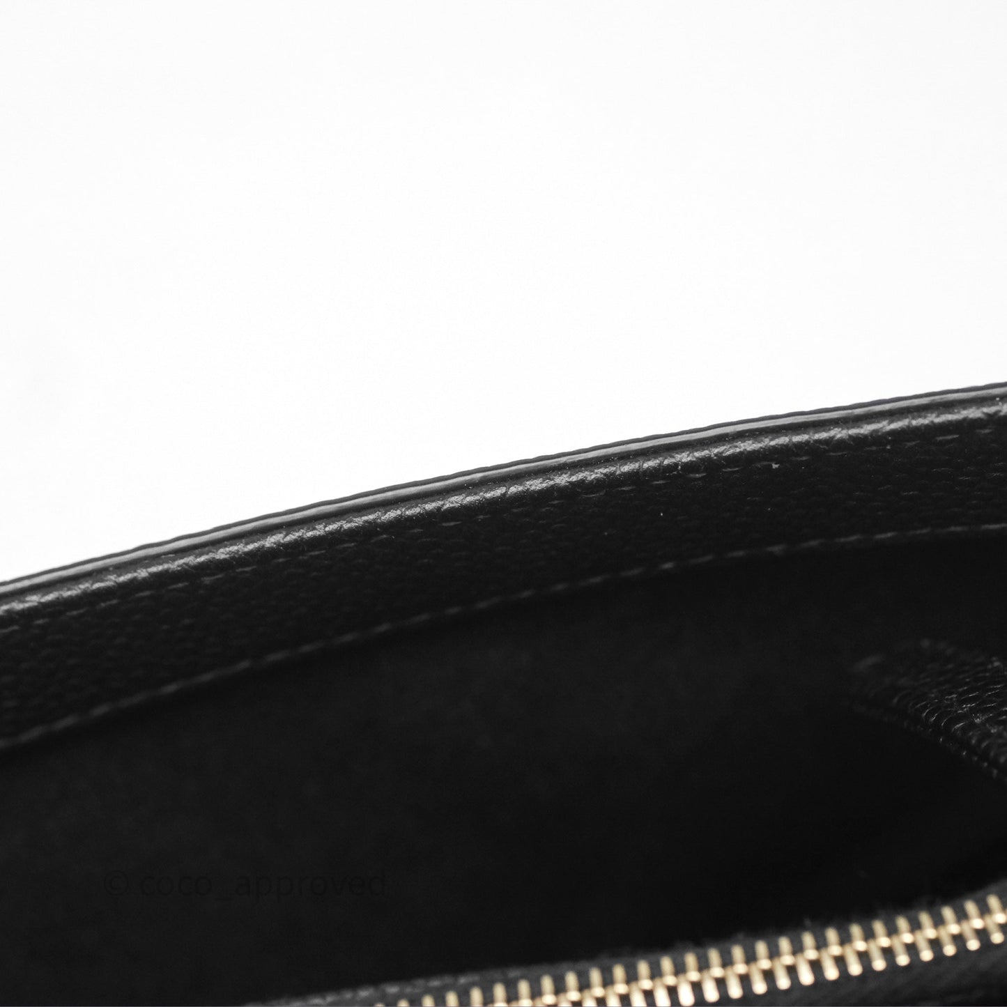 Chanel Small Chic Affinity Grained Calfskin Black Aged Gold Hardware