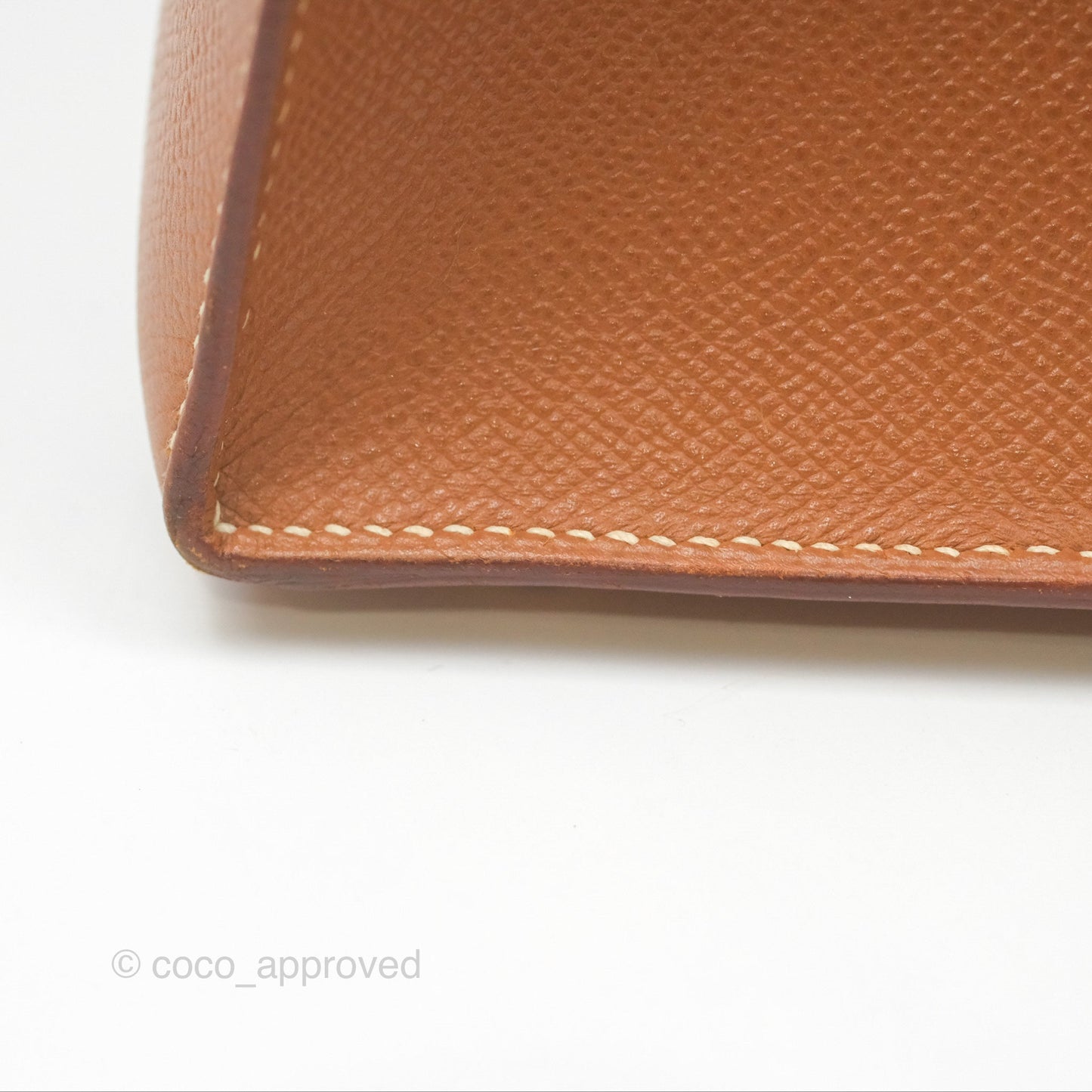 Hermès Kelly 32 Sellier Gold Epsom Gold Hardware