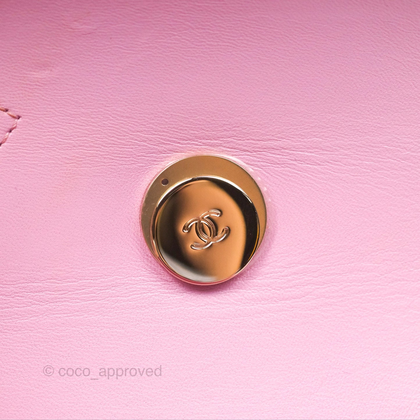 Chanel Medium Trendy CC Pink Lambskin Gold Hardware