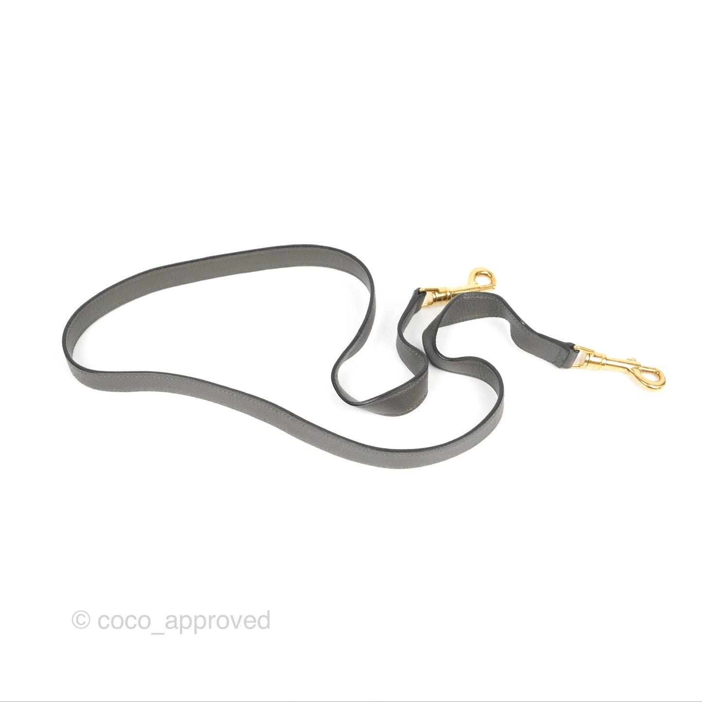 Celine Micro Belt Bag Grey Grained Calfskin Gold Hardware