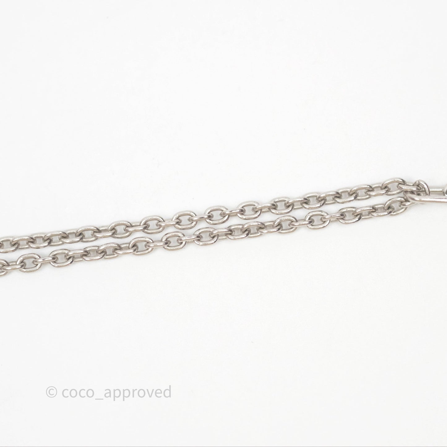 Hermès Panache Necklace Brushed Palladium Hardware