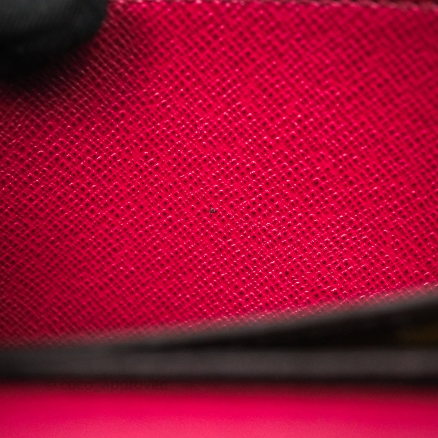 Louis Vuitton Emilie Wallet Monogram Canvas Fuchsia Pink