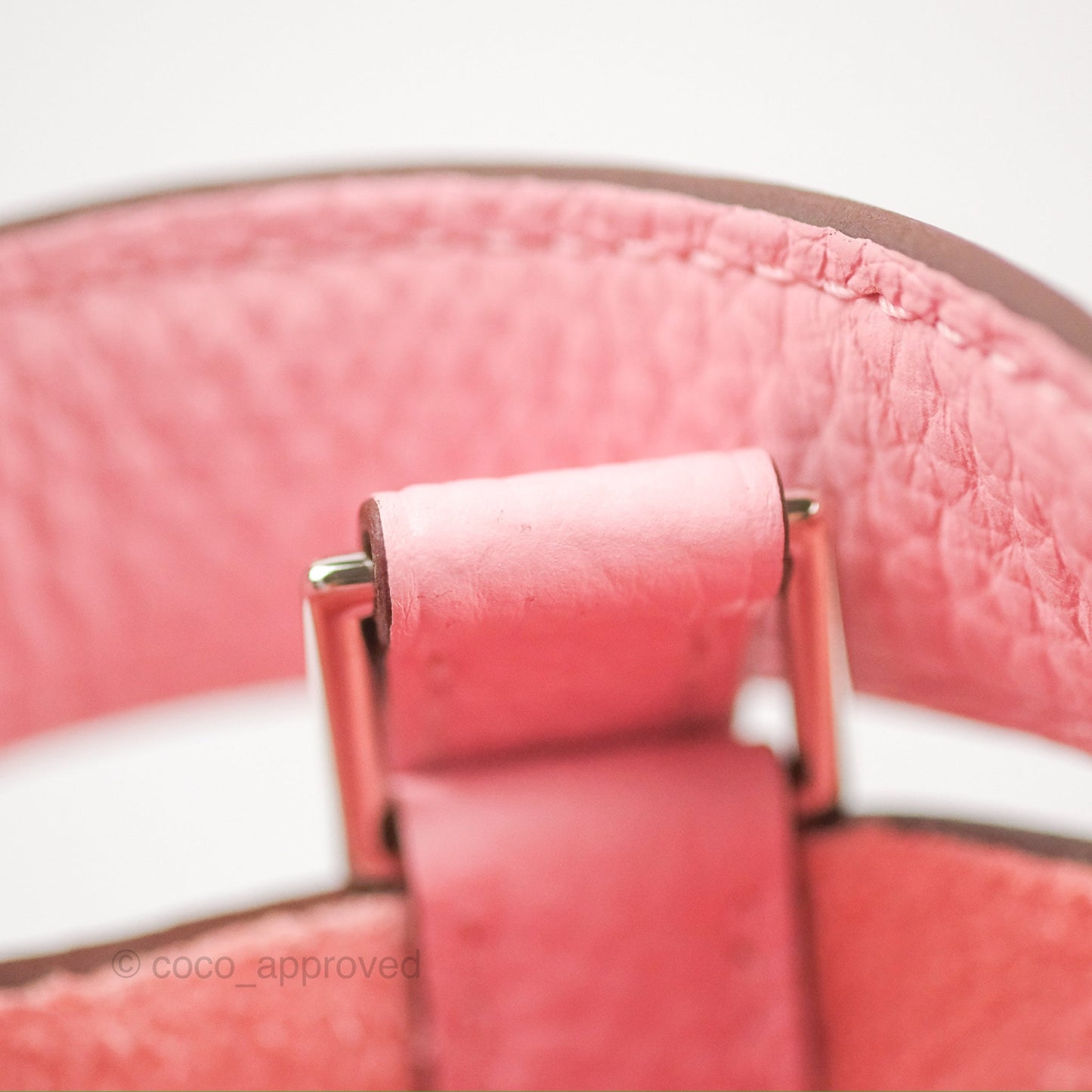 Hermès Picotin 18 Rose Sakura Clemence Palladium Hardware