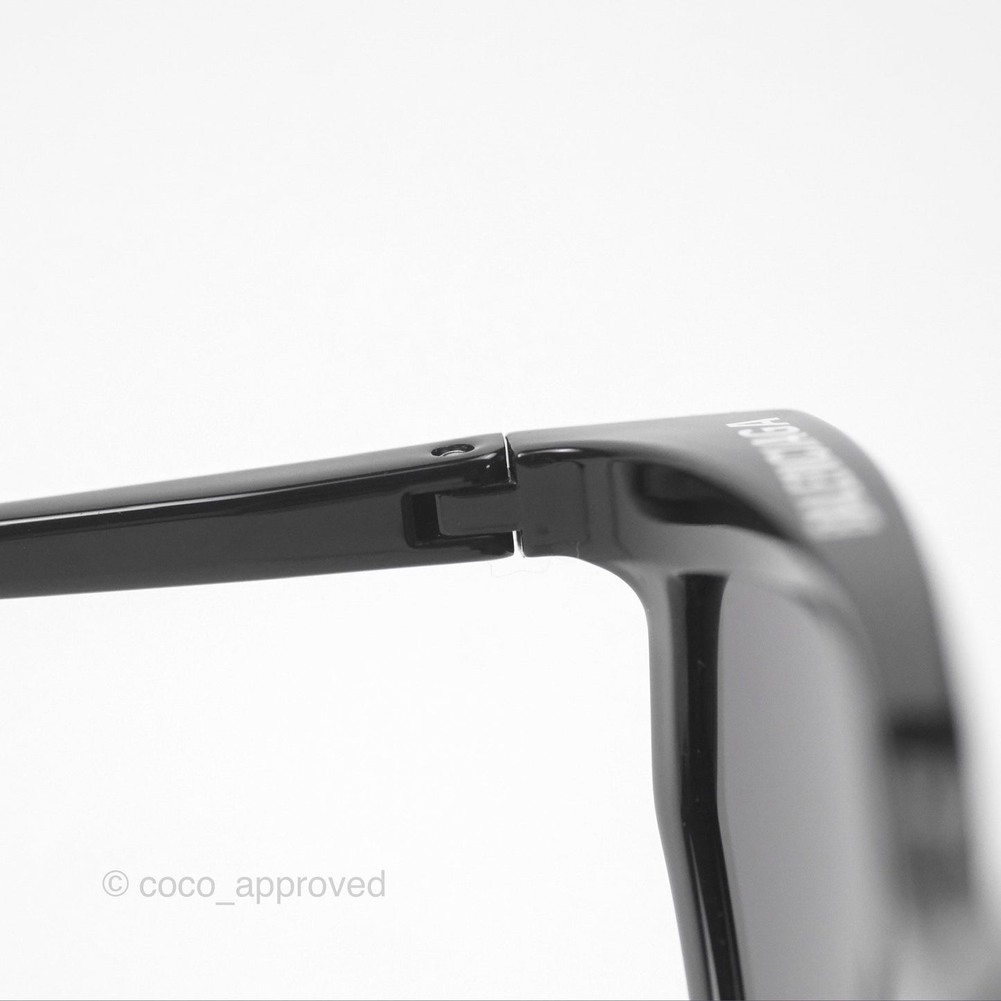 Balenciaga Rim Cat-eye Sunglasses Black