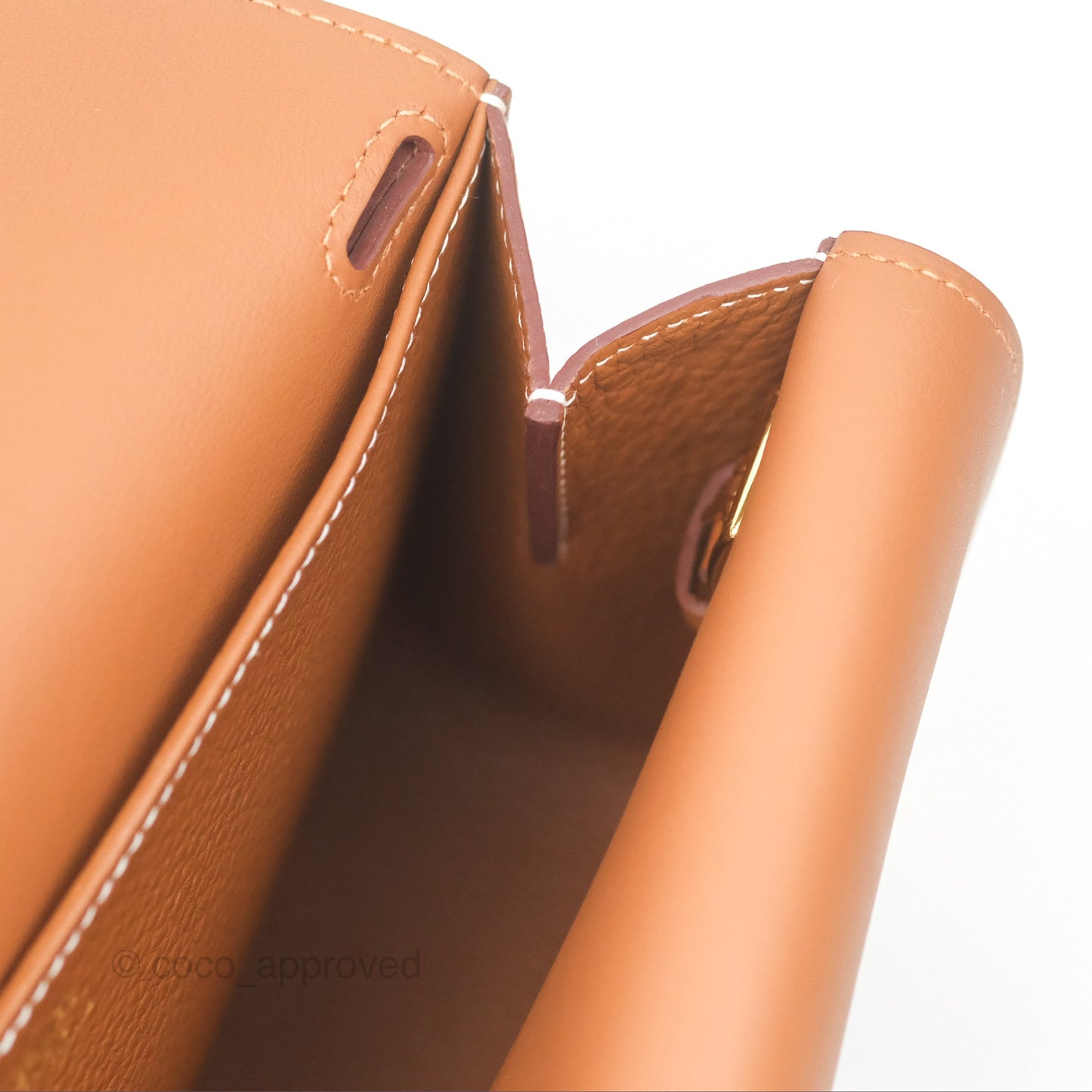 Hermès Halzan 25 Gold Clemence Gold Hardware