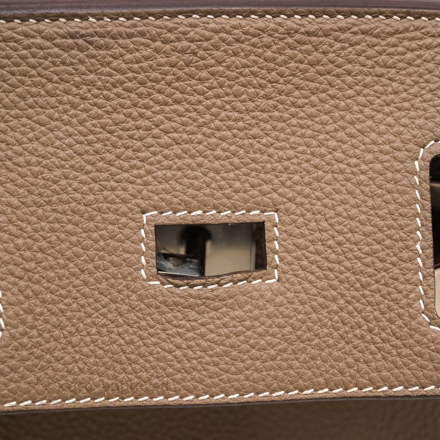 Hermès Hac a Dos PM Backpack Etoupe 18 Togo Palladium Hardware
