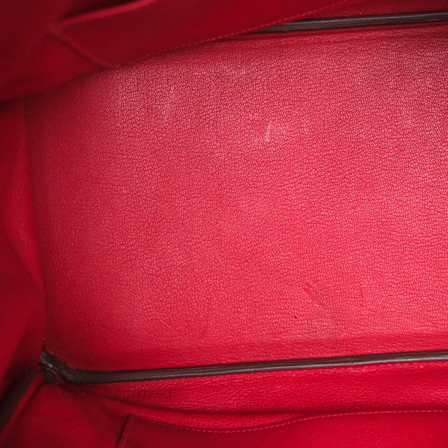 Hermes Birkin 35 Rouge Casaque Clemence Palladium Hardware