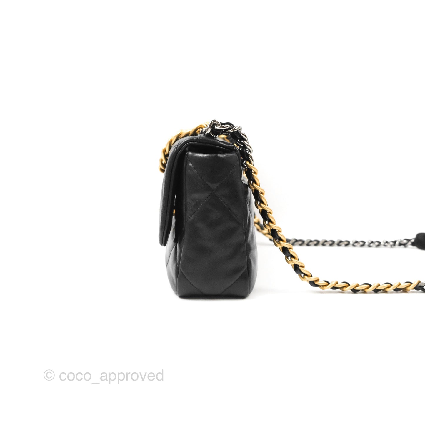 Chanel 19 Small Black Mixed Hardware