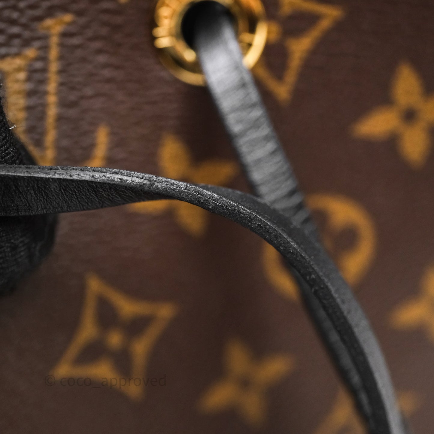 Louis Vuitton NéoNoé MM Black Monogram Canvas
