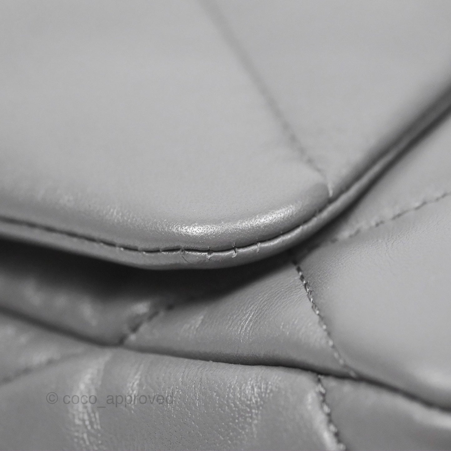 Chanel 19 Small Dark Grey Mixed Hardware