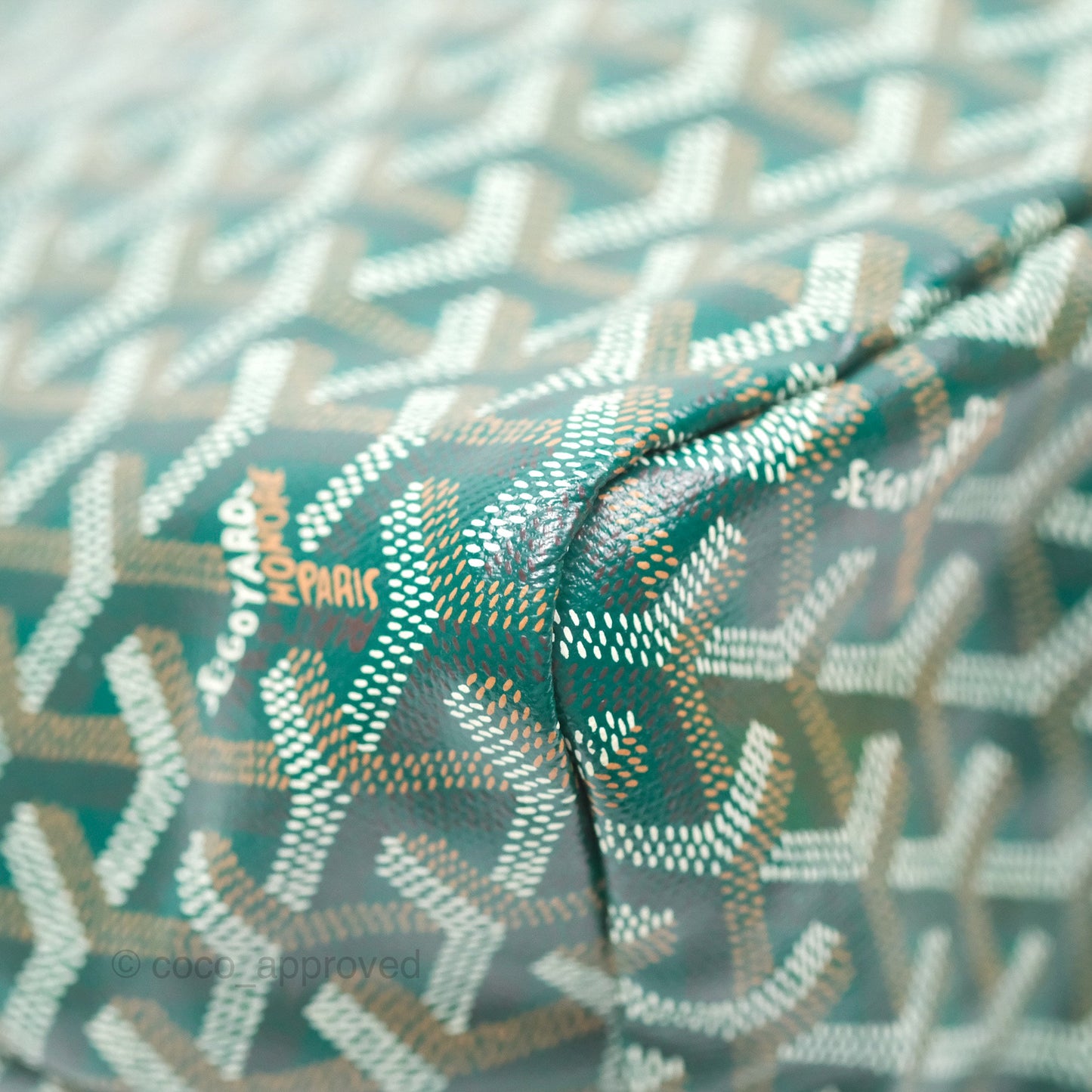 Goyard Bohème Hobo Bag Green Goyardine Canvas