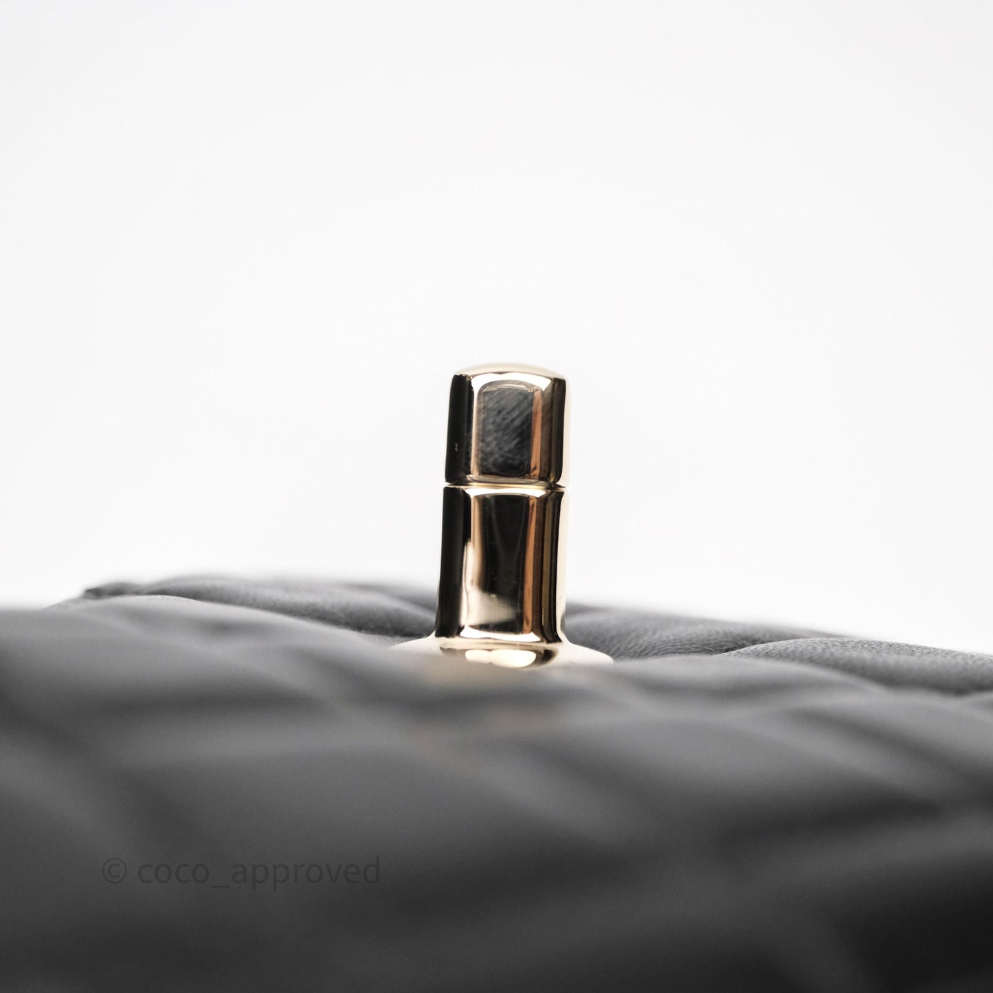 Chanel Large Heart Bag Black Lambskin Gold Hardware 22S