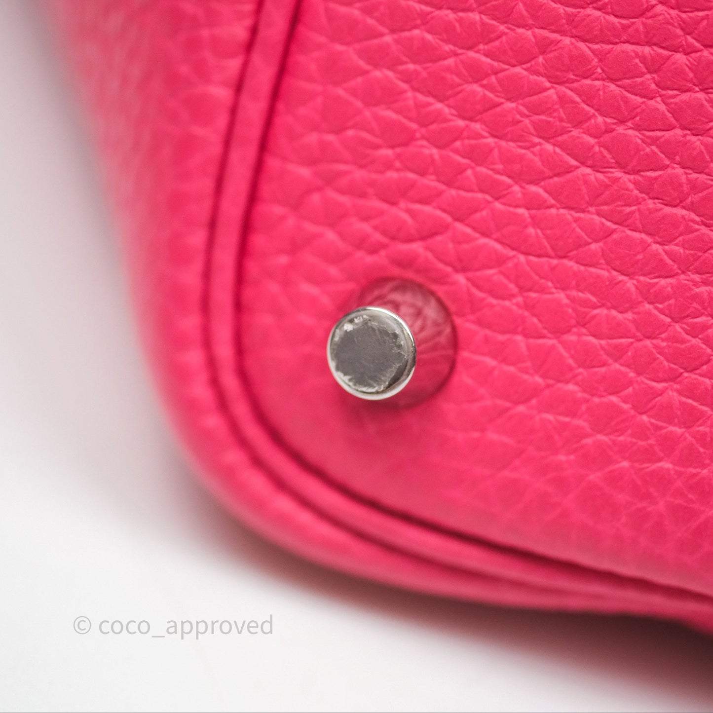 Hermès Picotin 18 Rouge de Coeur S3/ Rose Extrême I6/ Bleu Zanzibar B3 Clemence Palladium Hardware