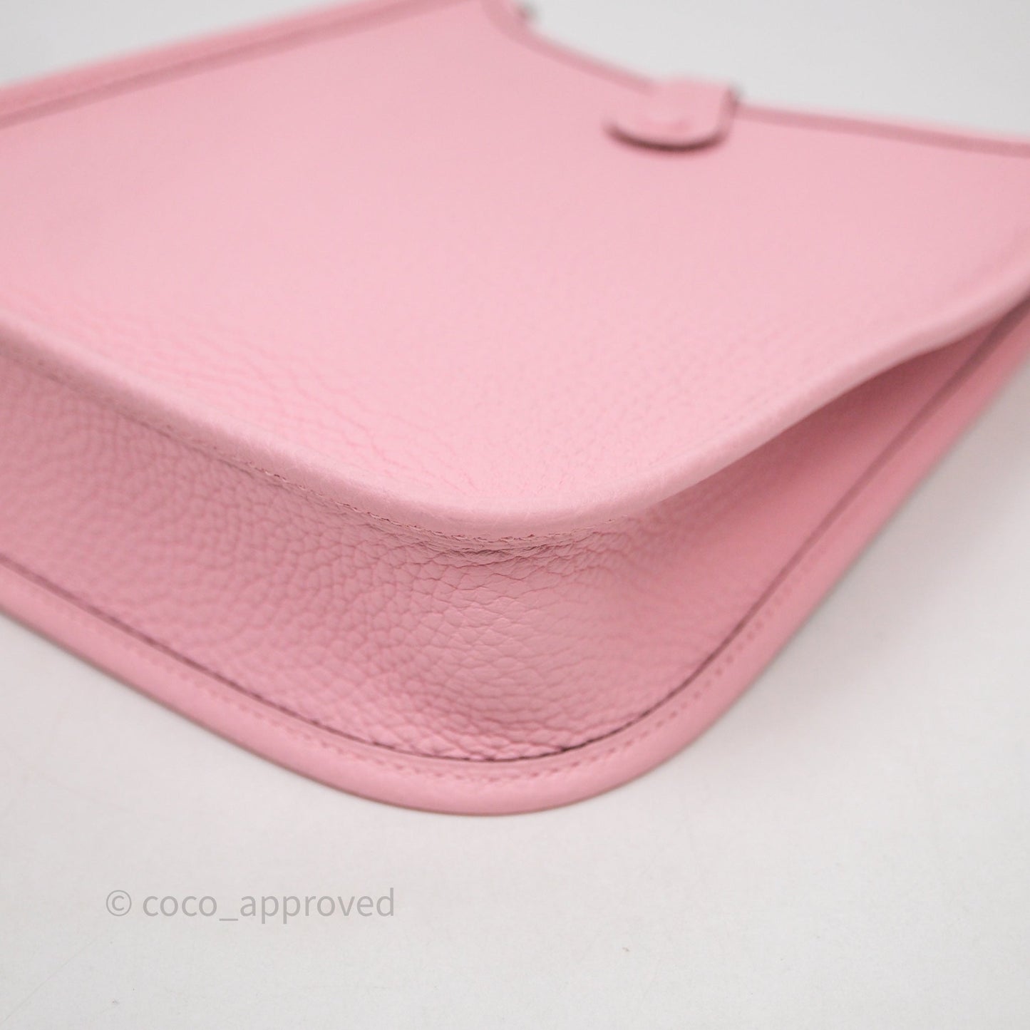 Hermès Mini Evelyne 16 Amazone Rose Sakura 3Q Palladium Hardware