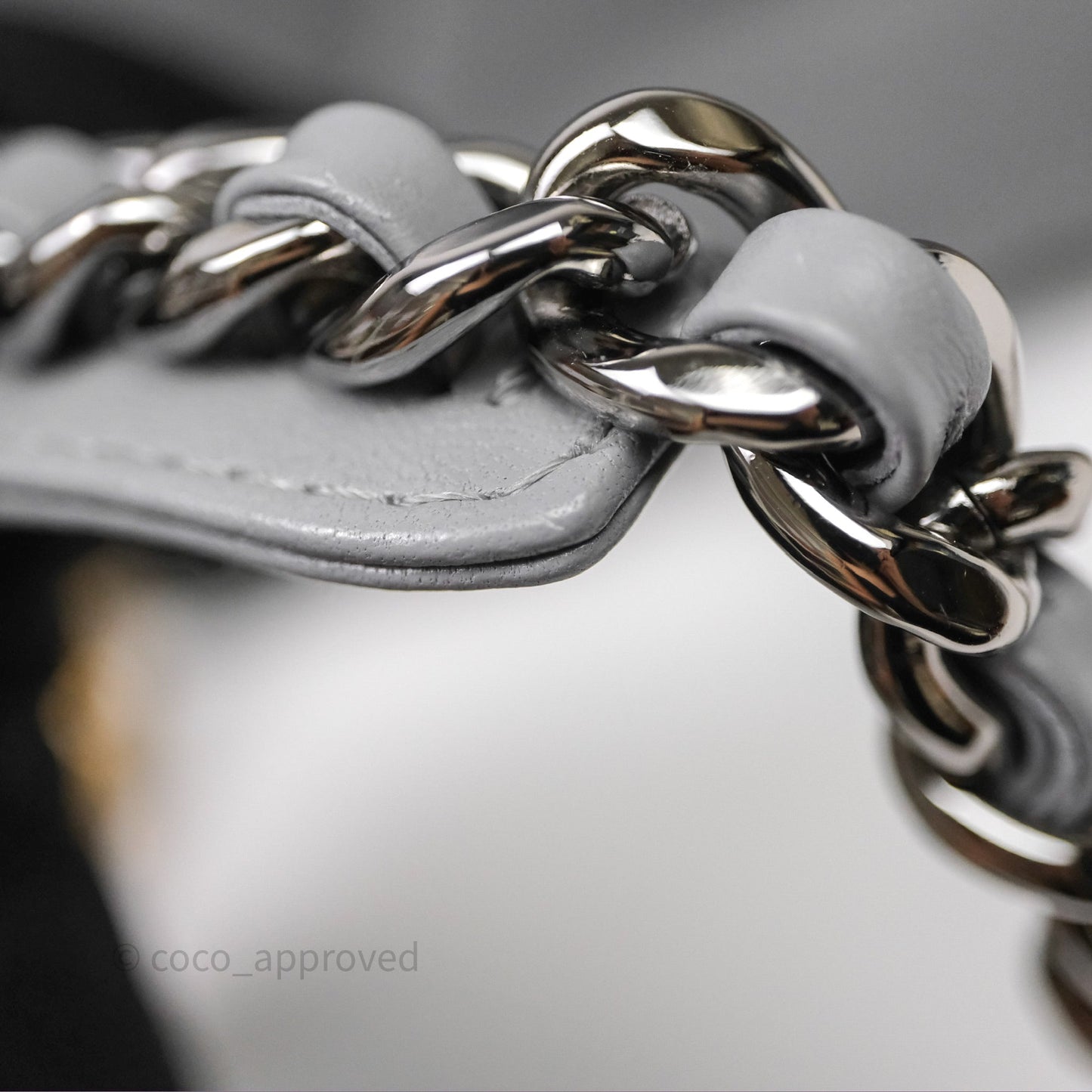 Chanel 19 Small Grey Mixed Hardware
