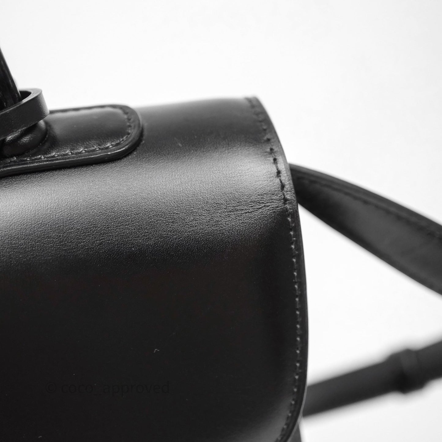Delvaux Brillant MM Calfskin Black