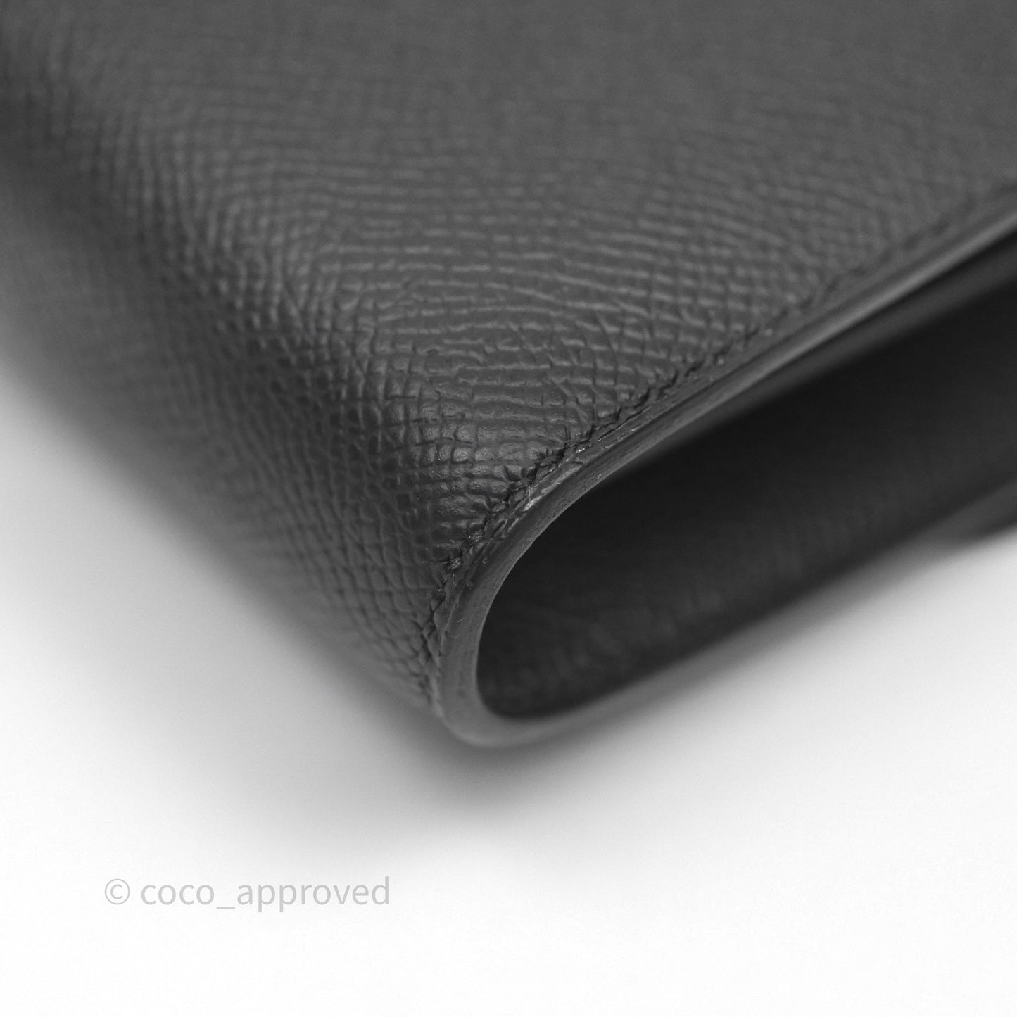 Hermès Constance Long To Go Wallet Black Noir 89 Epsom Gold Hardware
