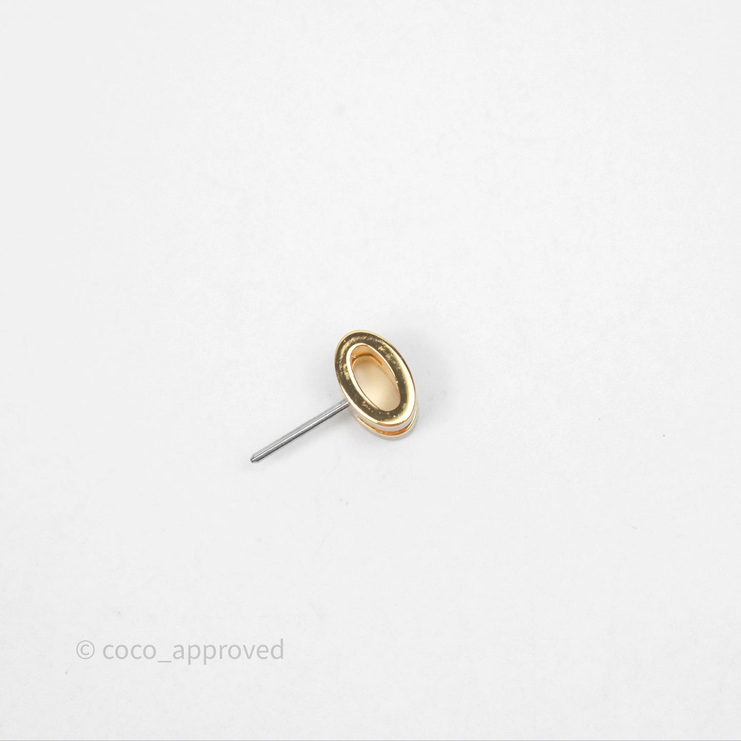 Hermès Mini Pop H Earrings New Gold A9 Gold Hardware