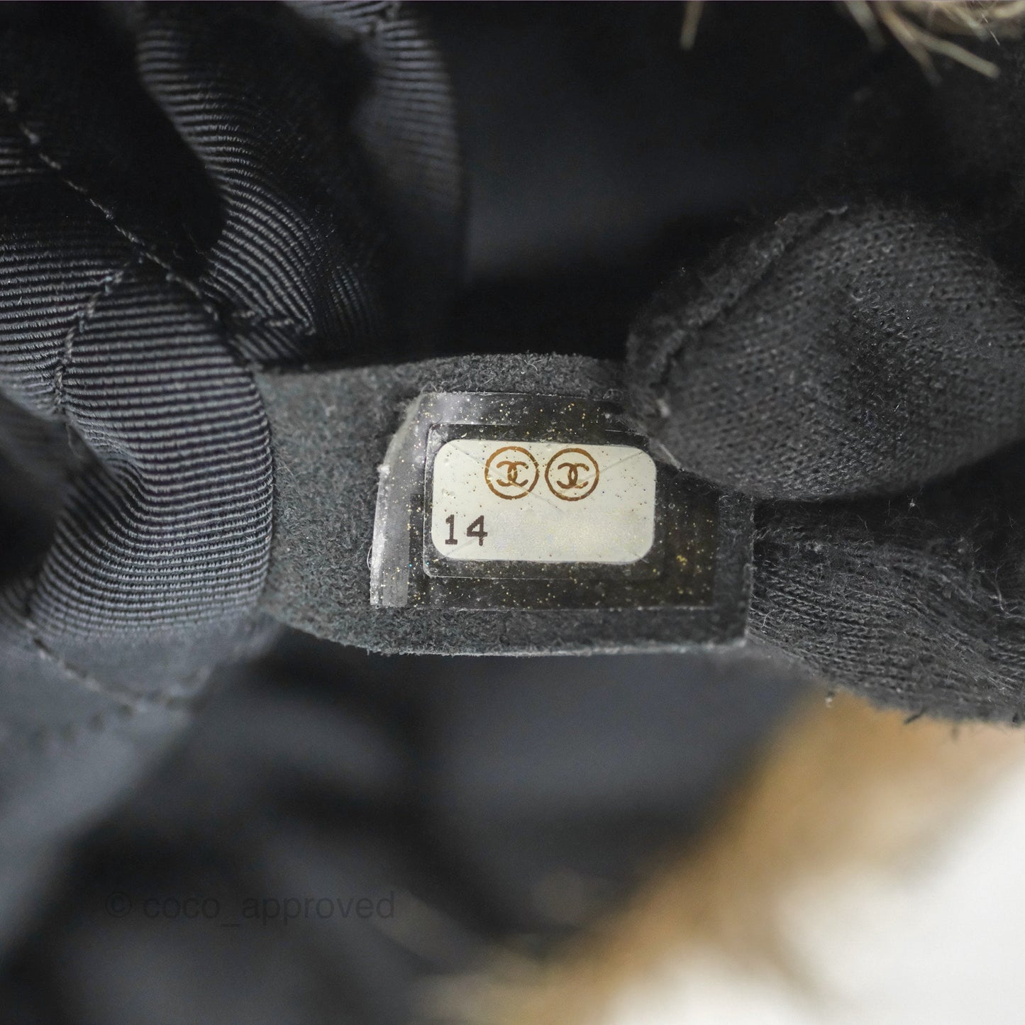 Chanel Fantasy Fur Flap Bag Ruthenium Hardware