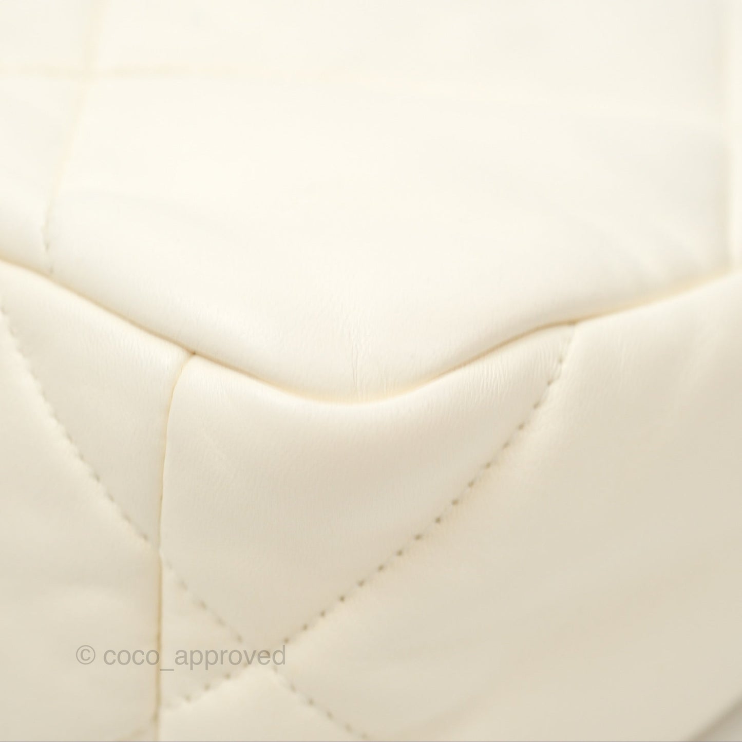 Chanel 19 Small Ivory Cream Mixed Hardware