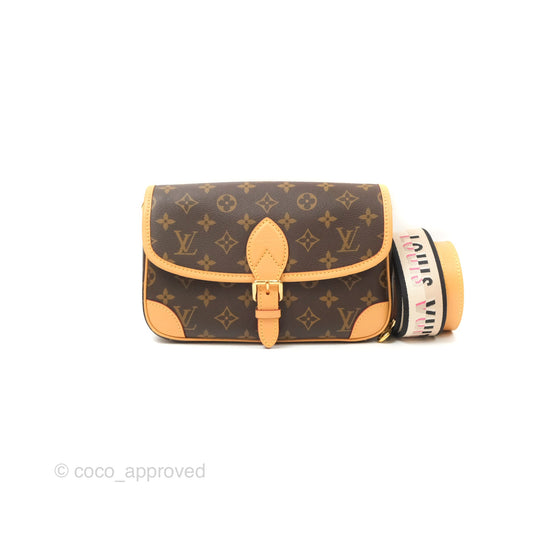 Louis Vuitton Diane Bag Monogram Canvas with Jacquard Strap