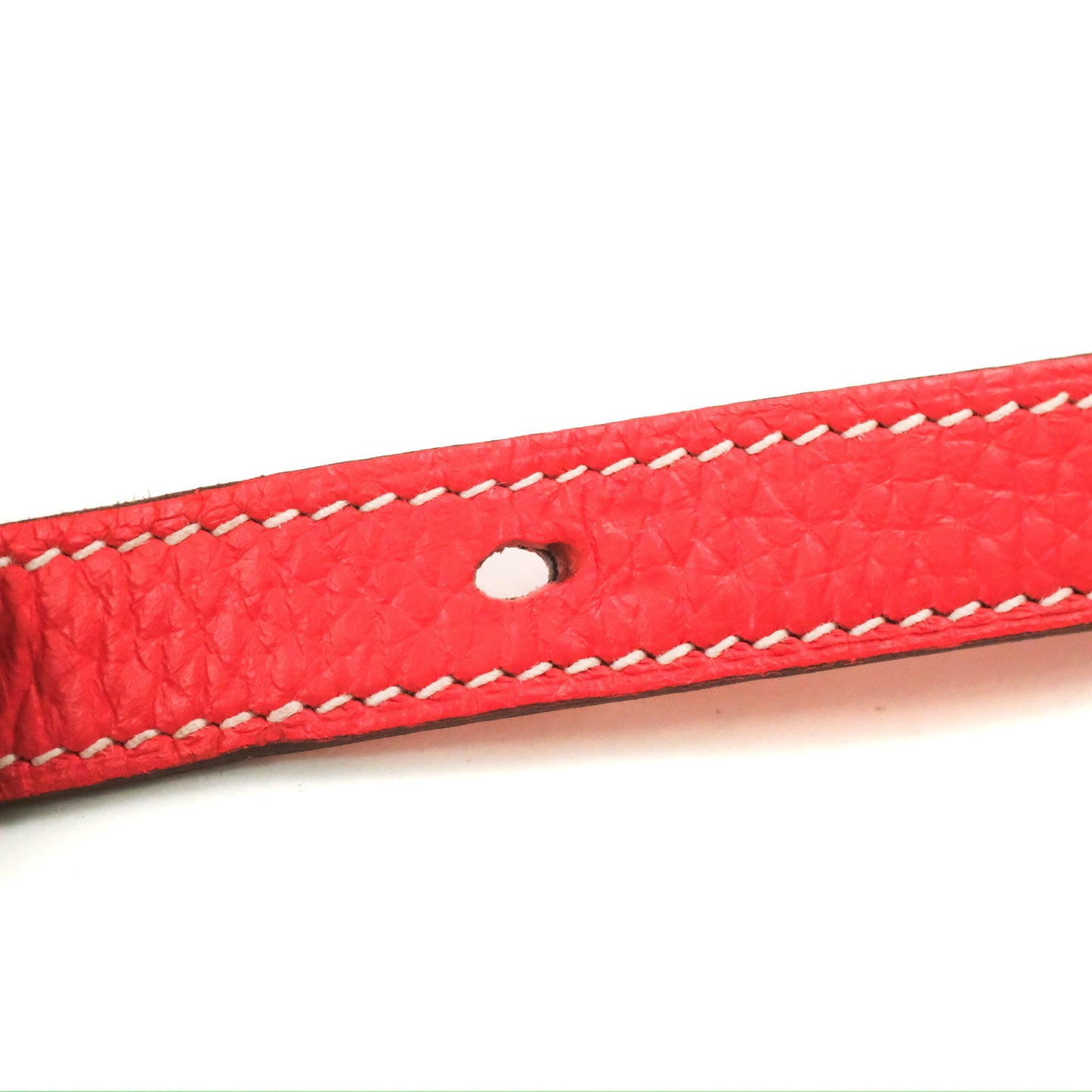 Hermès Halzan 31 Red Palladium Hardware