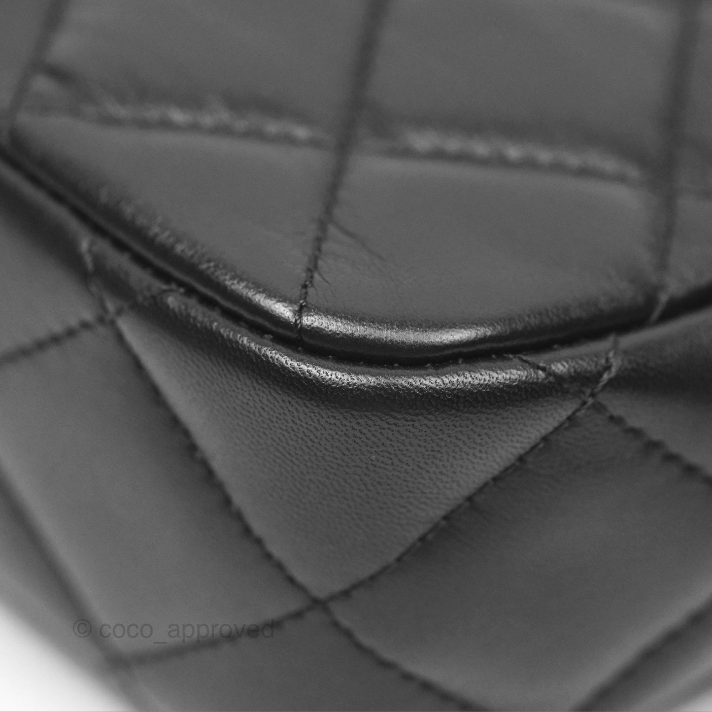 Chanel My Perfect Mini Camera Bag Black Lambskin Aged Gold Hardware