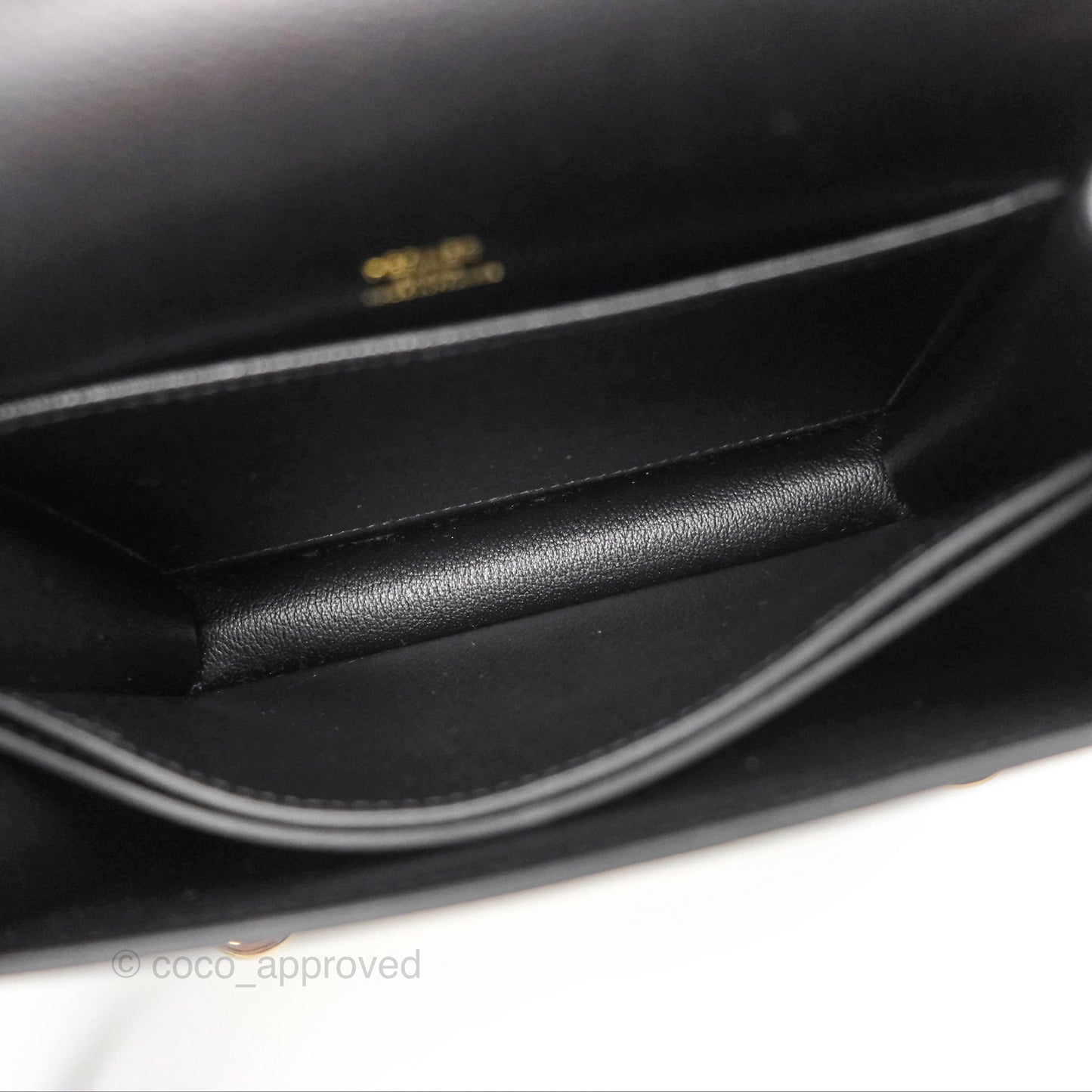 Hermès Roulis Mini 18 Black Noir 89 Veau Evergrain Permabrass Hardware