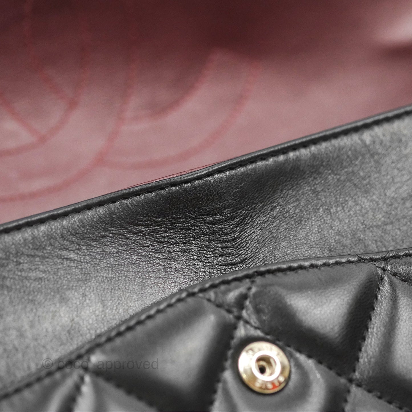 Chanel Jumbo Double Flap Black Lambskin Silver Hardware⁣⁣