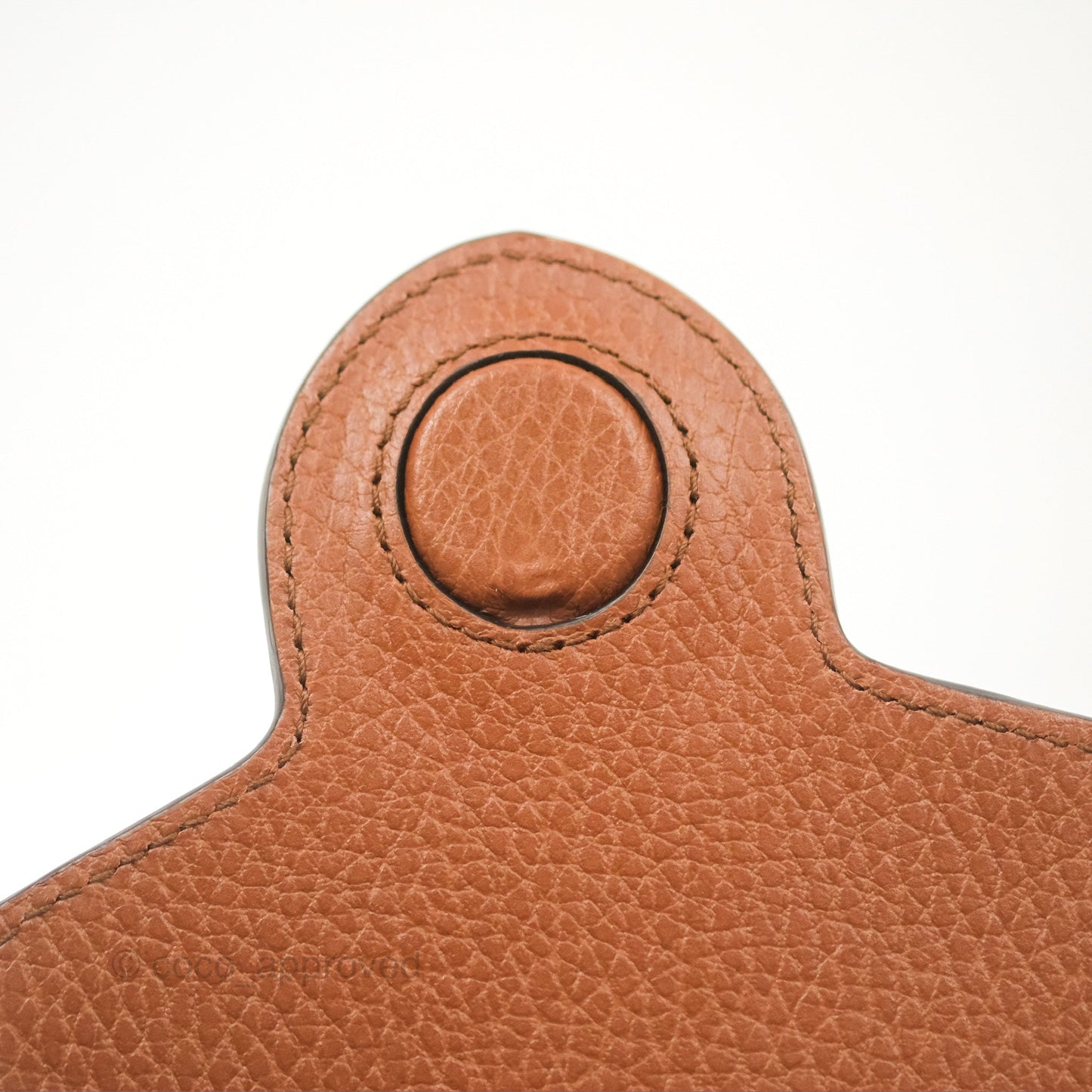 Gucci Horsebit 1955 Mini Bag GG Denim/ Brown Leather