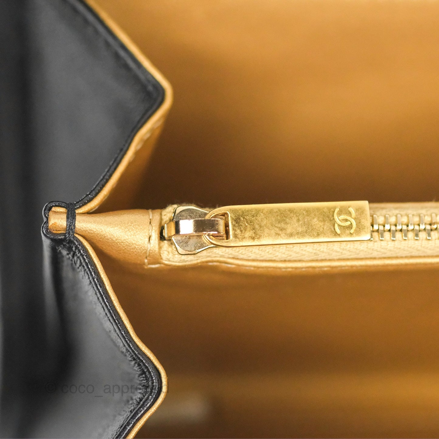 Chanel Coco Midnight Clutch Black Lambskin Gold Hardware