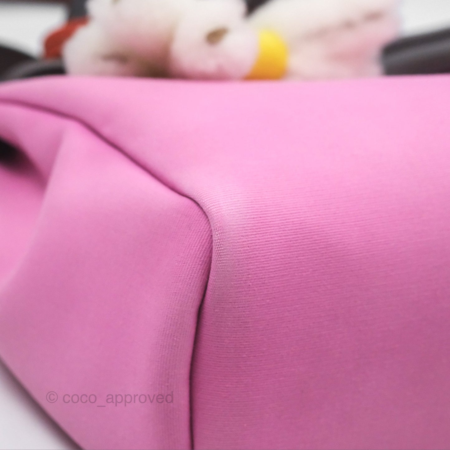 Hermès Herbag Zip 31 Retourne Rose Bubblegum L4/ Rubis B5 Canvas Palladium Hardware