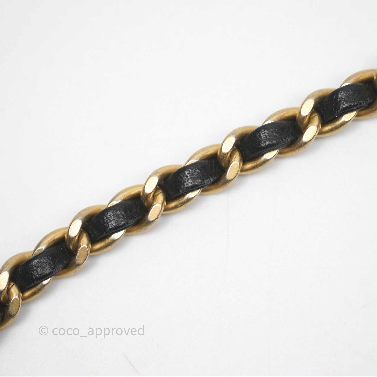 Chanel Quilted My Perfect Mini With Pearl Black Lambskin Gold Hardware 21K