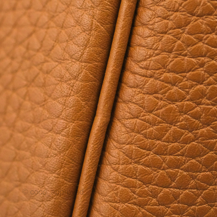 Hermès Picotin Lock 18 PM Gold Clemence Gold Hardware