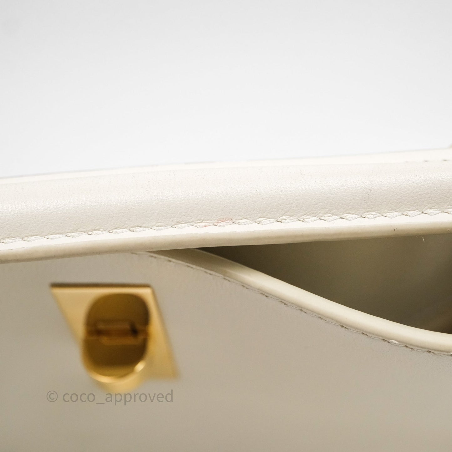 Celine Teen Bucket 16 Bag Ivory White Calfskin