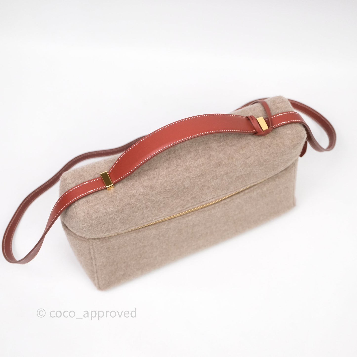 Loro Piana Extra Bag L27 Natural Brown/Deep Kummel Cashmere