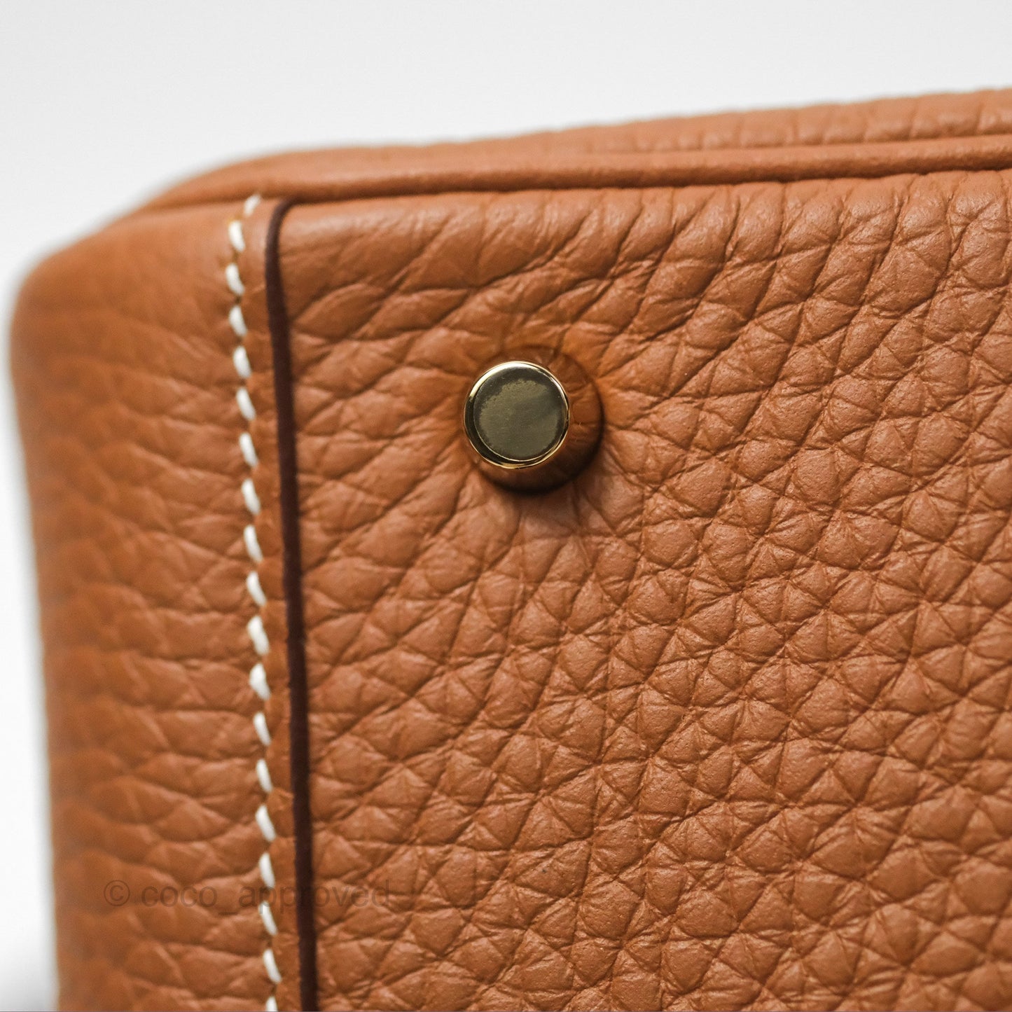 Hermès Mini Lindy 20 Gold Clemence Gold Hardware