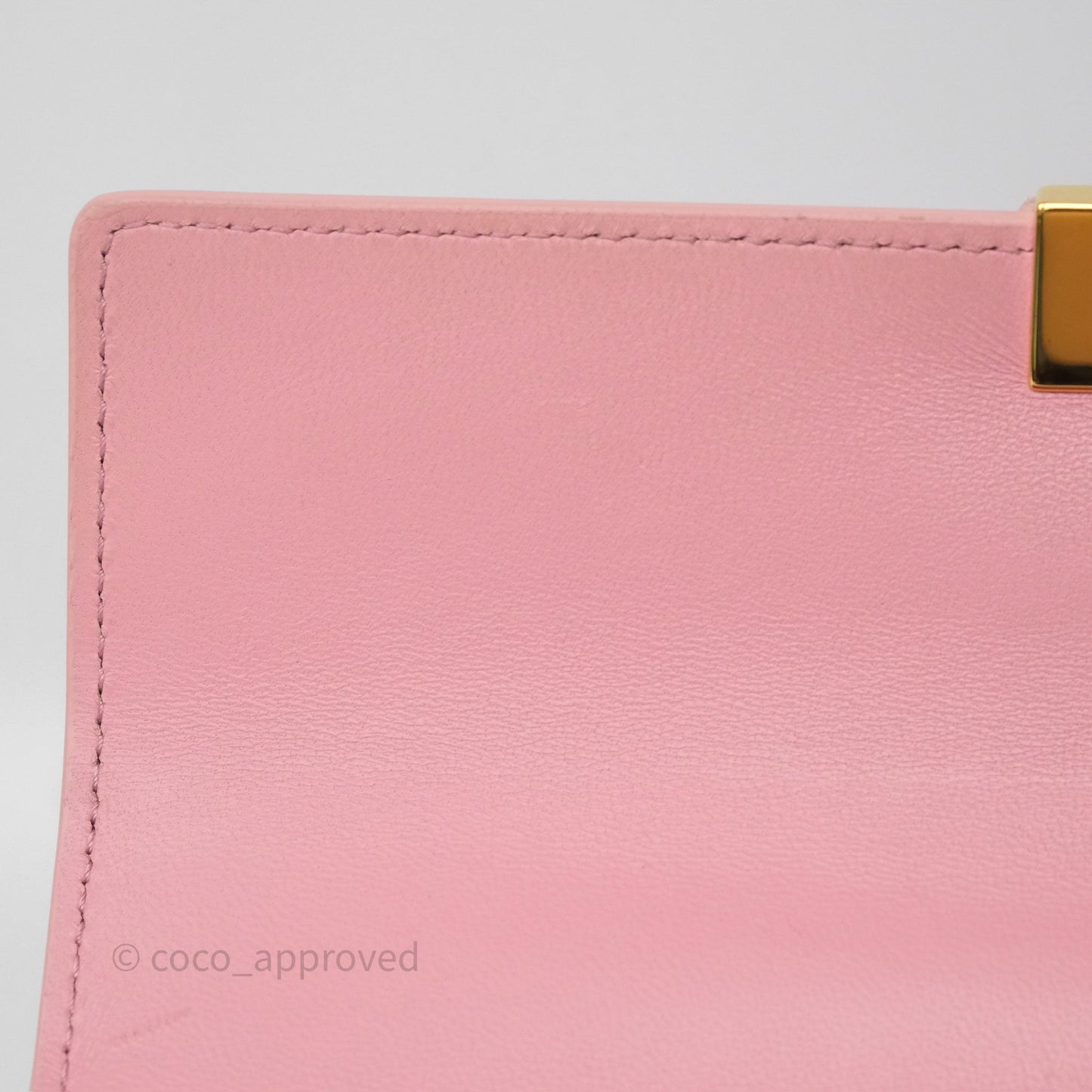 Dior 30 Montaigne East-West Chain Bag Pink