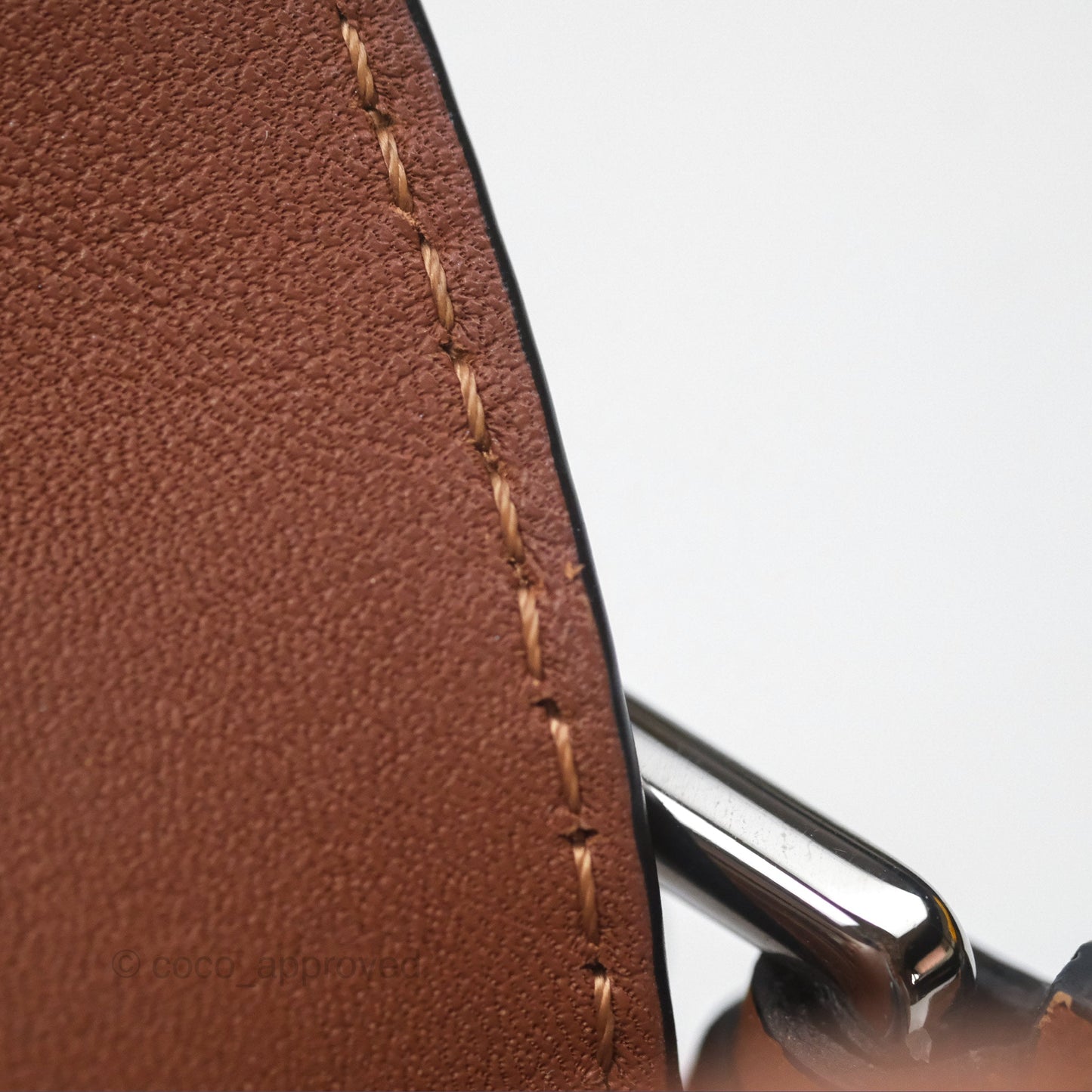 Loewe Mini Puzzle Edge Bag Tan Calfskin Palladium Hardware