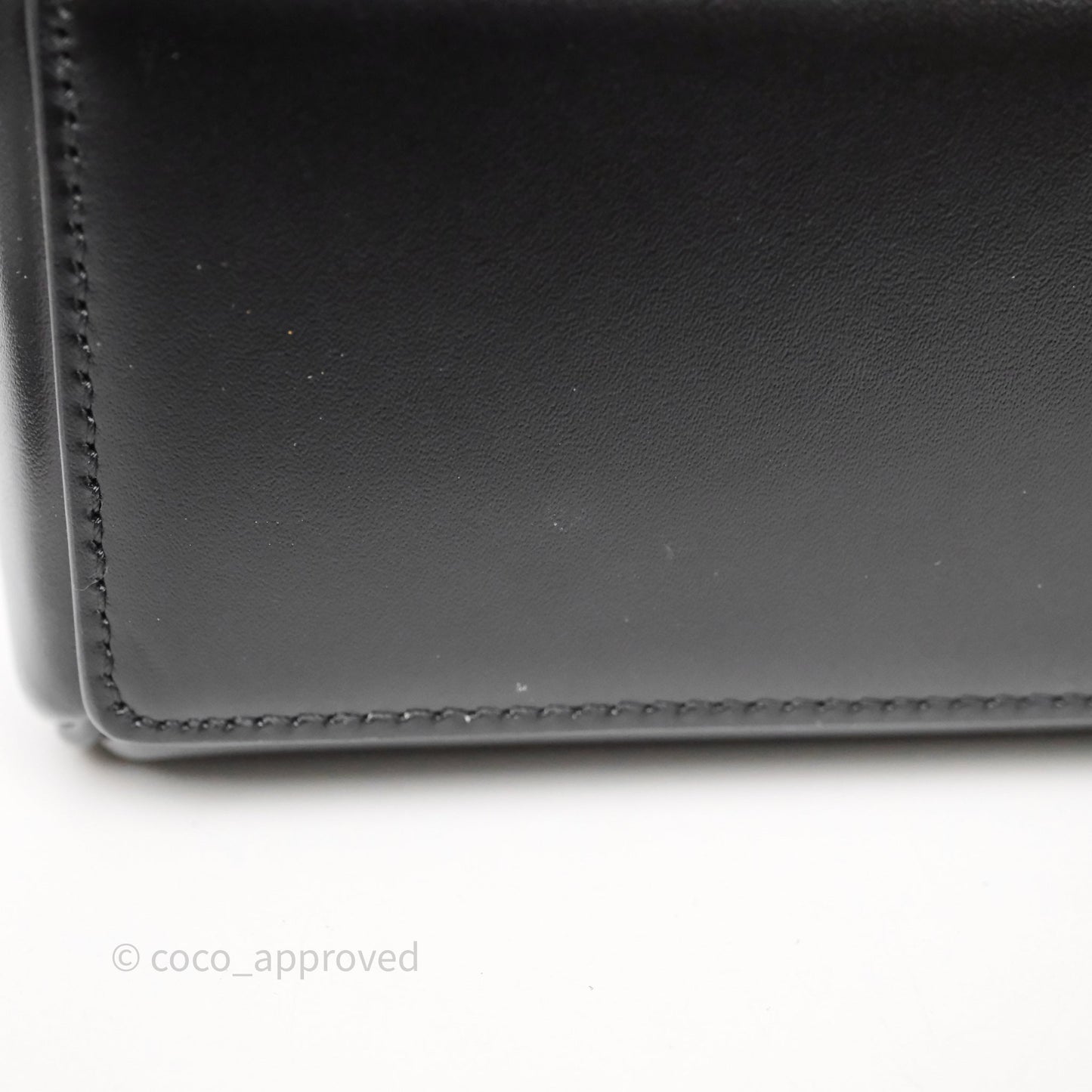 Celine Mini 16 Bag in Satinated Calfskin Black