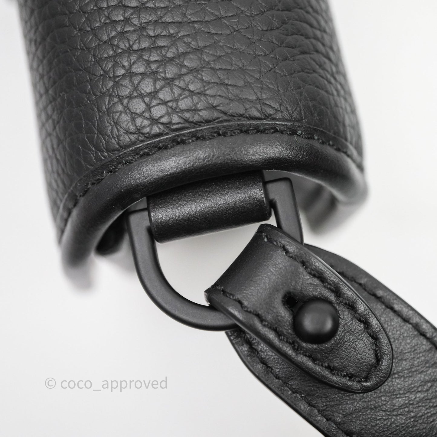 Dior Men's Mini Gallop Bag Black Grained Calfskin