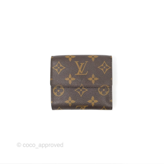 Louis Vuitton Short Wallet Monogram Canvas