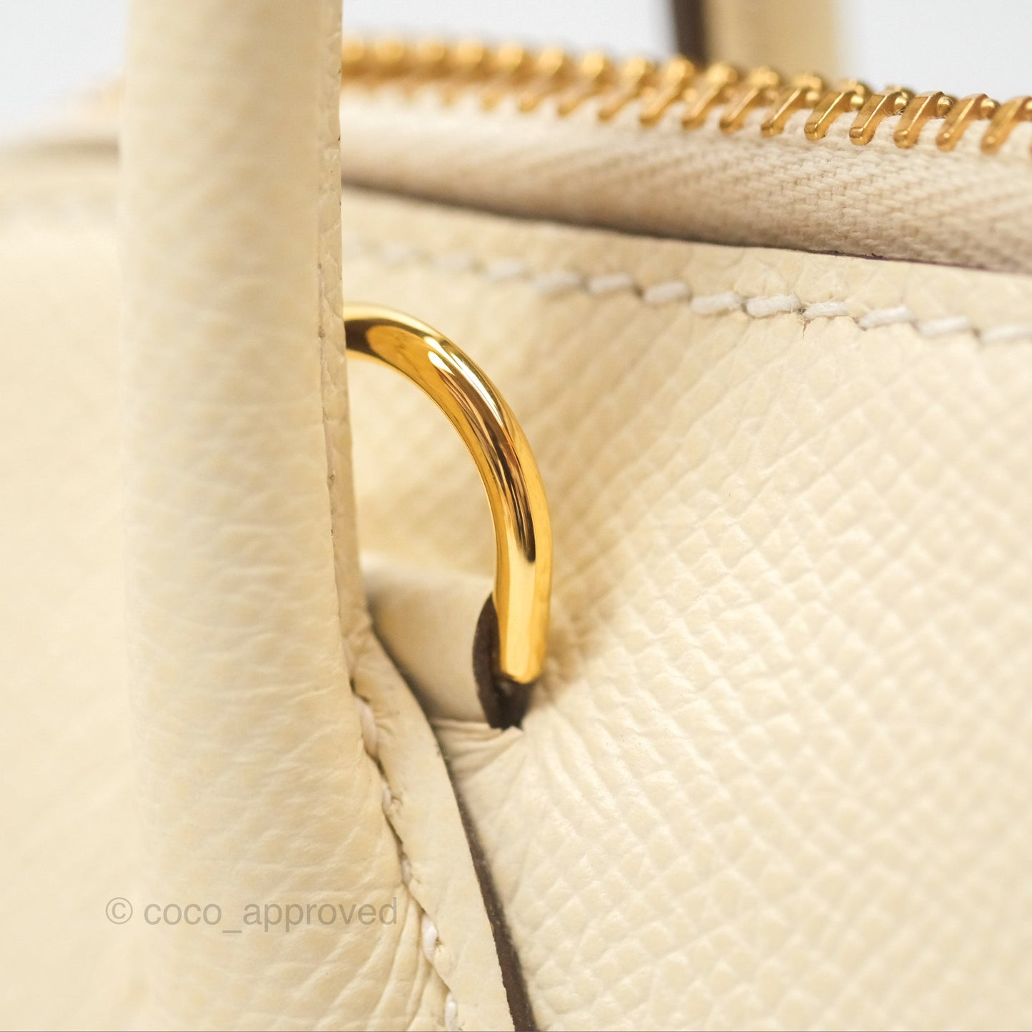 Hermès Bolide 1923 25 Nata I2 Epsom Gold Hardware