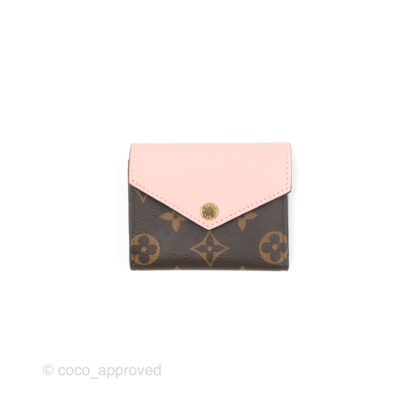 Louis Vuitton Victorine Wallet Monogram Canvas Rose Ballerina
