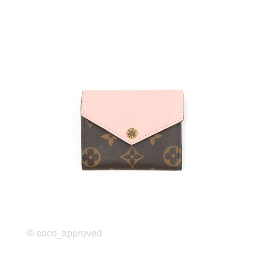 Louis Vuitton Victorine Wallet Monogram Canvas Rose Ballerina